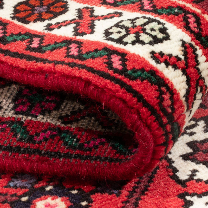 Corredor Tapete Persa - Nomadic - 245 x 76 cm - vermelho