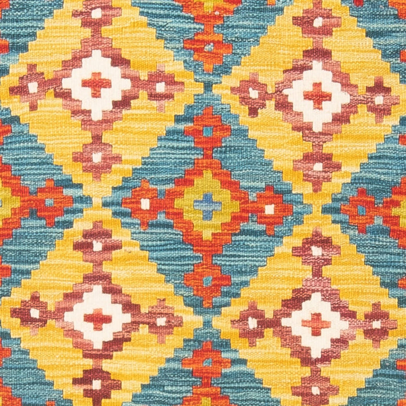 Tapete Kelim - Splash - 143 x 104 cm - multicolorido