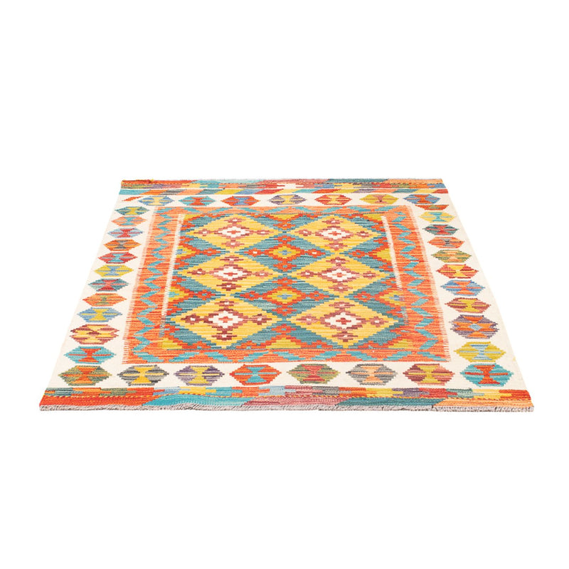 Tapete Kelim - Splash - 143 x 104 cm - multicolorido