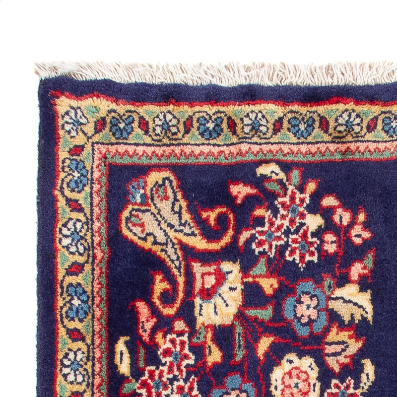 Tapete persa - Keshan - 91 x 63 cm - multicolorido