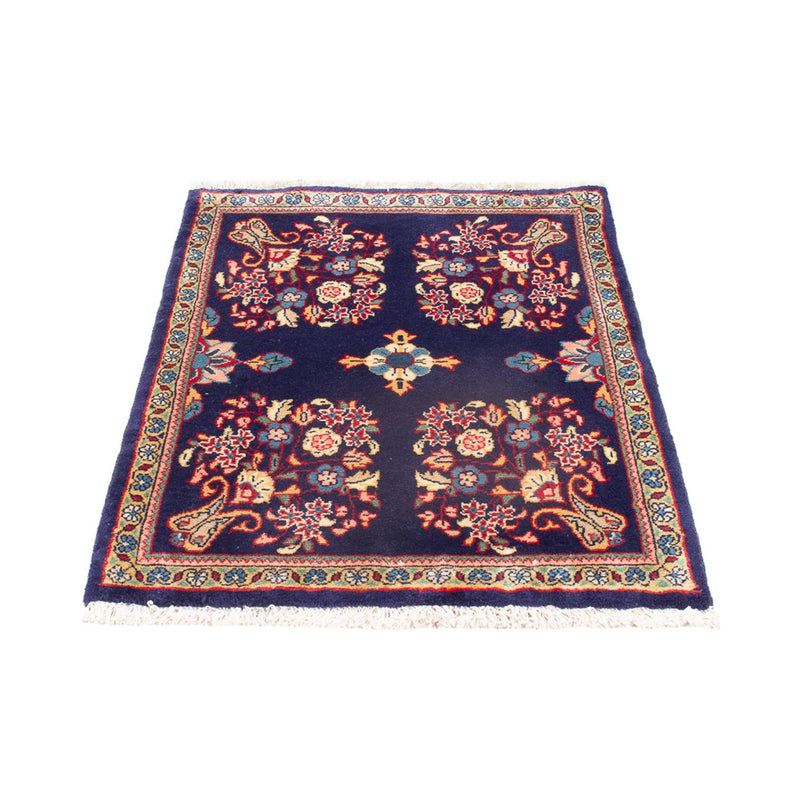 Tapete persa - Keshan - 91 x 63 cm - multicolorido