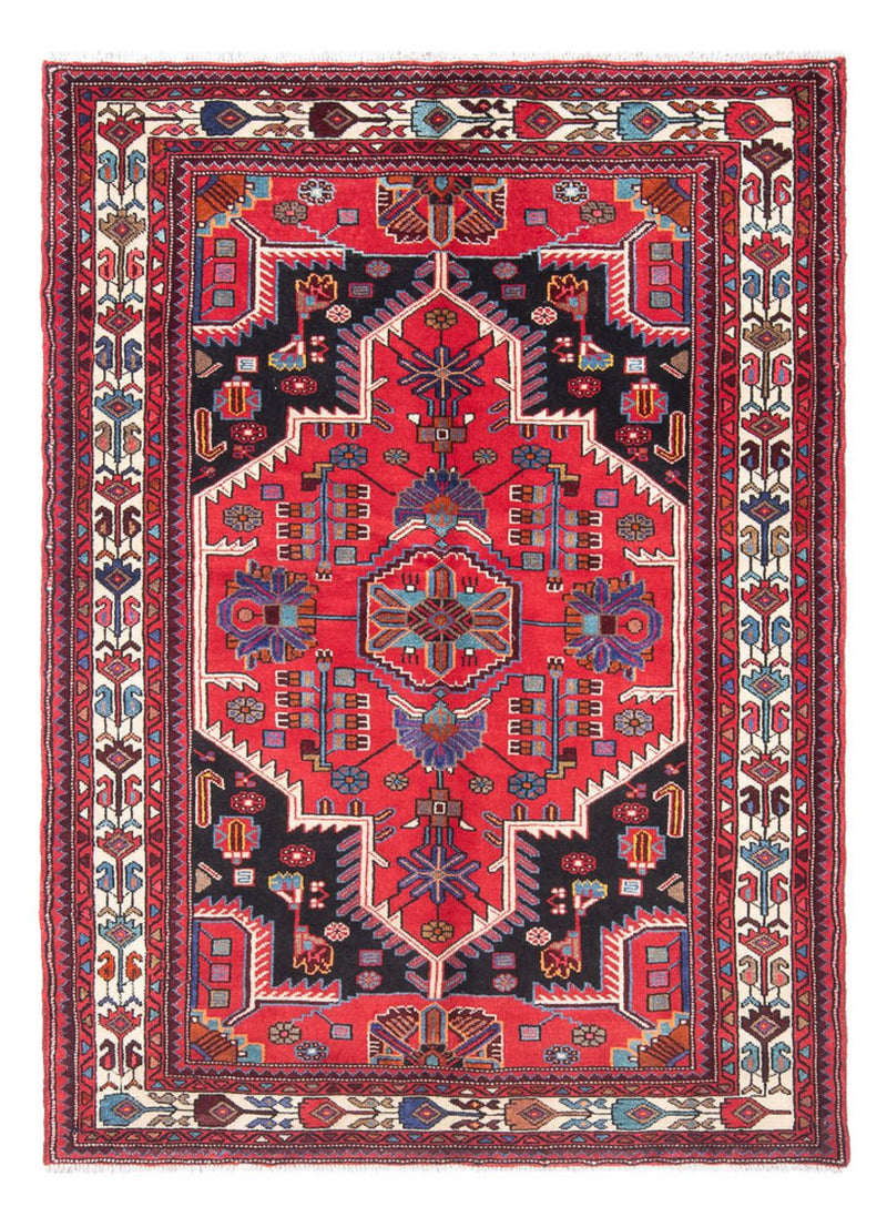 Tapete Hamadan 136x207cm - Tapete persa - vermelho