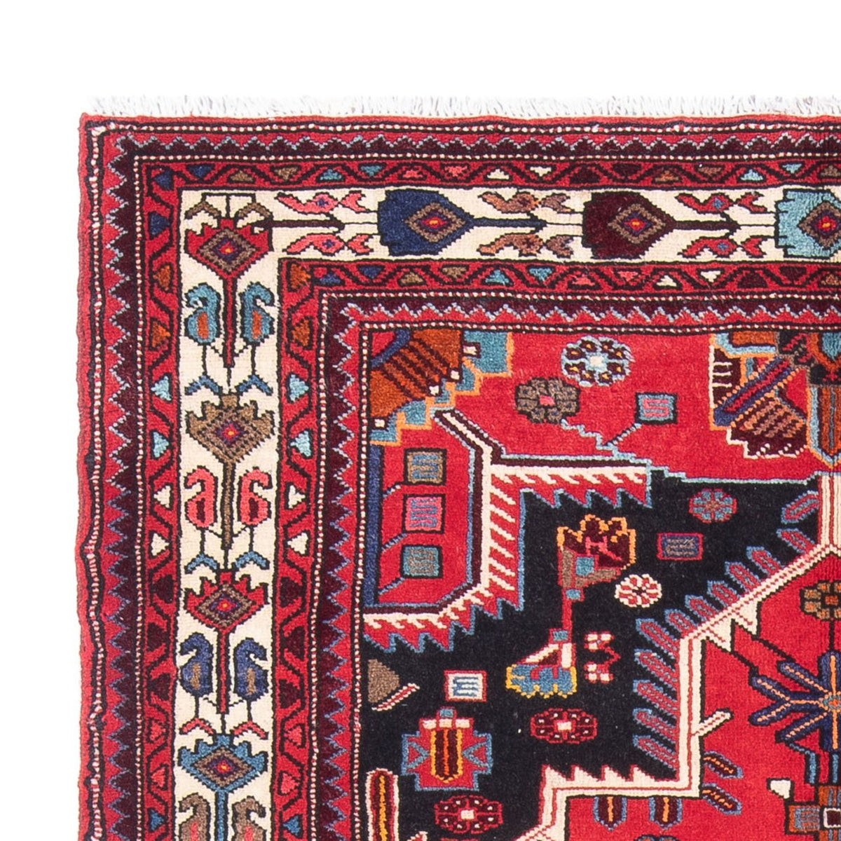 Tapete Hamadan 136x207cm - Tapete persa - vermelho