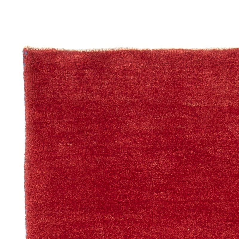 Tapete Gabbeh persa 83x291cm - Tapete persa de lã - vermelho