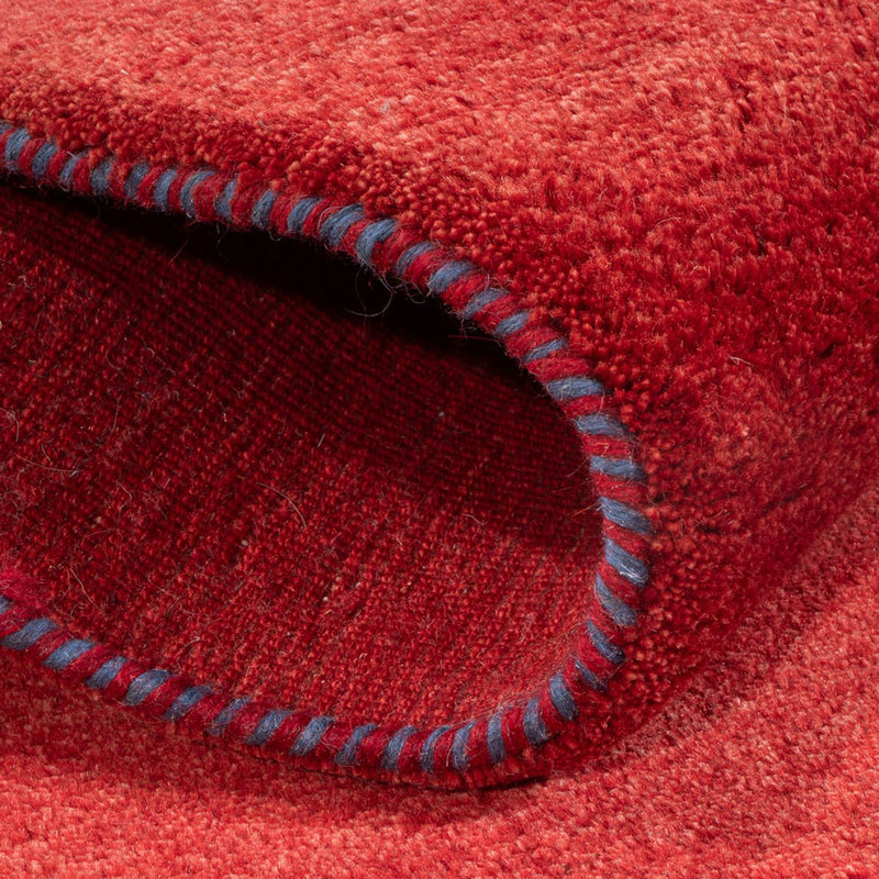 Tapete Gabbeh persa 83x291cm - Tapete persa de lã - vermelho