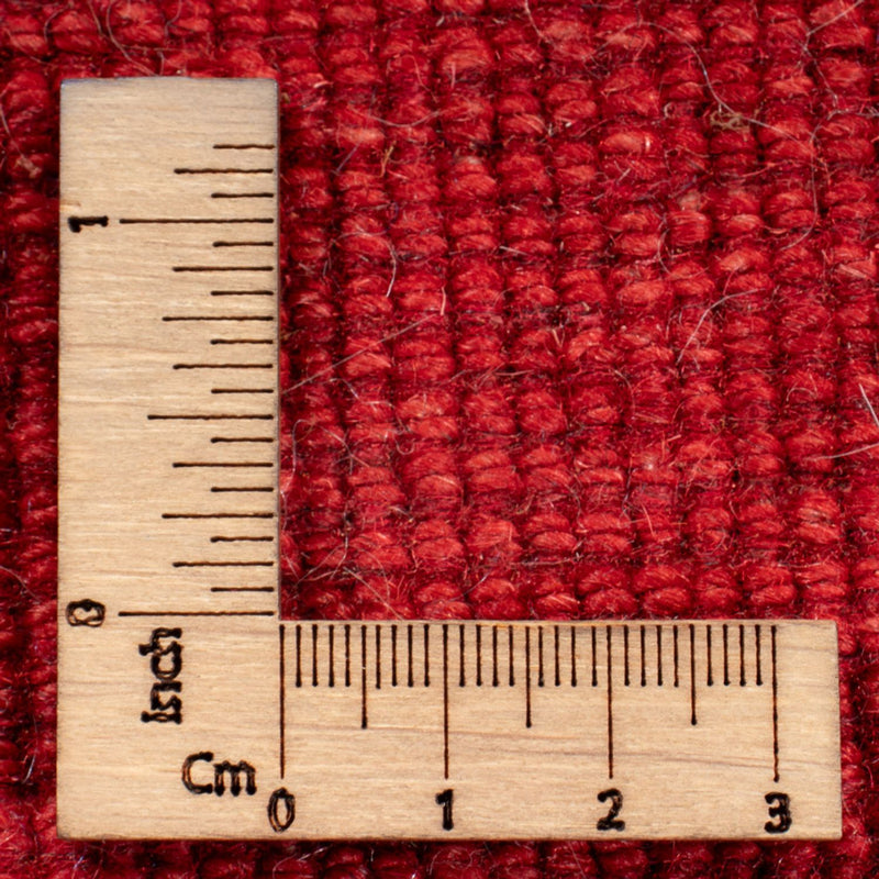 Tapete Gabbeh persa 83x291cm - Tapete persa de lã - vermelho