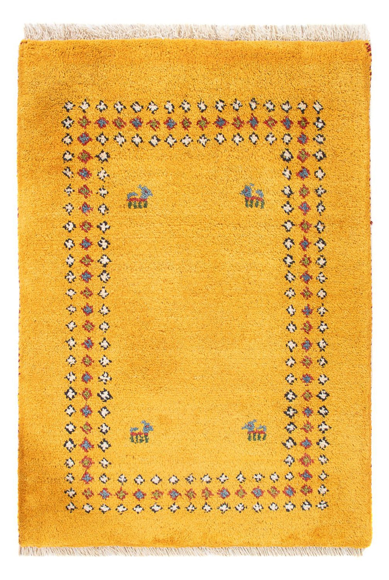 Gabbeh persa Tapete 84x62cm - Perserteppich Wollteppich