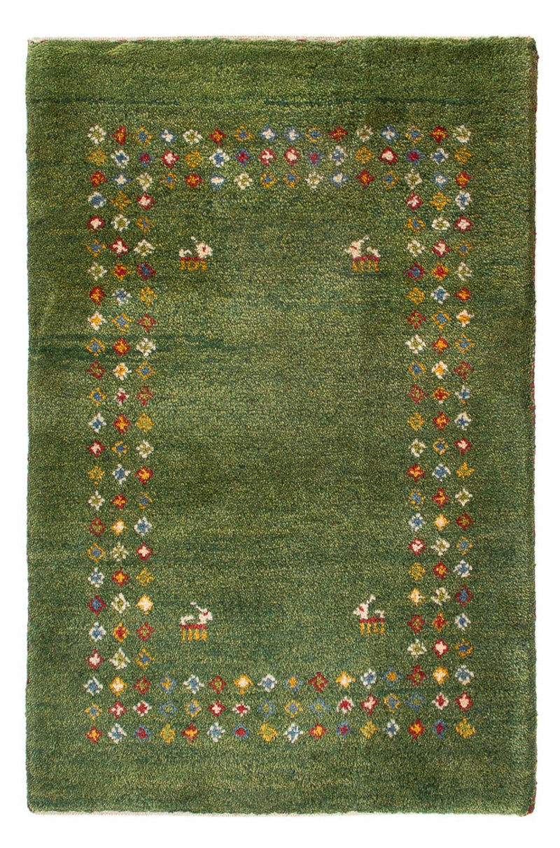 Gabbeh persa Tapete 89x62cm - Perserteppich Wollteppich