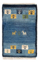 Gabbeh persa Tapete 60x40cm - Perserteppich Wollteppich