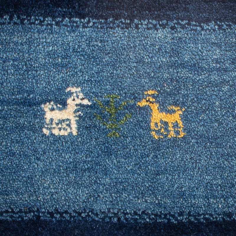 Gabbeh persa Tapete 60x40cm - Perserteppich Wollteppich
