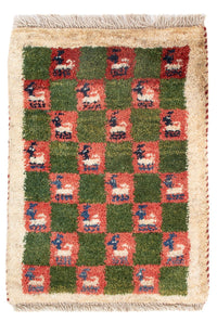 Gabbeh persa Tapete 60x40cm - Perserteppich Wollteppich – product image