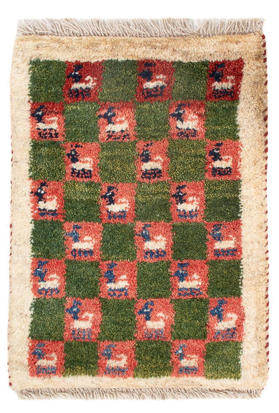 Gabbeh persa Tapete 40x60cm - Perserteppich Wollteppich