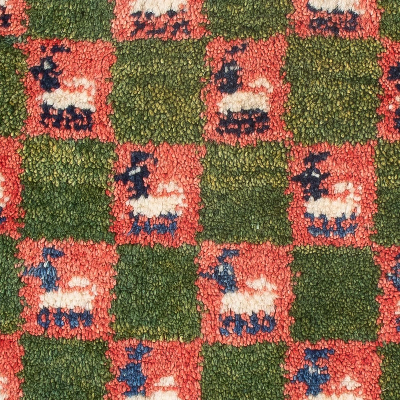 Gabbeh persa Tapete 60x40cm - Perserteppich Wollteppich