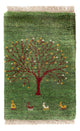 Gabbeh persa Tapete 60x40cm - Perserteppich Wollteppich