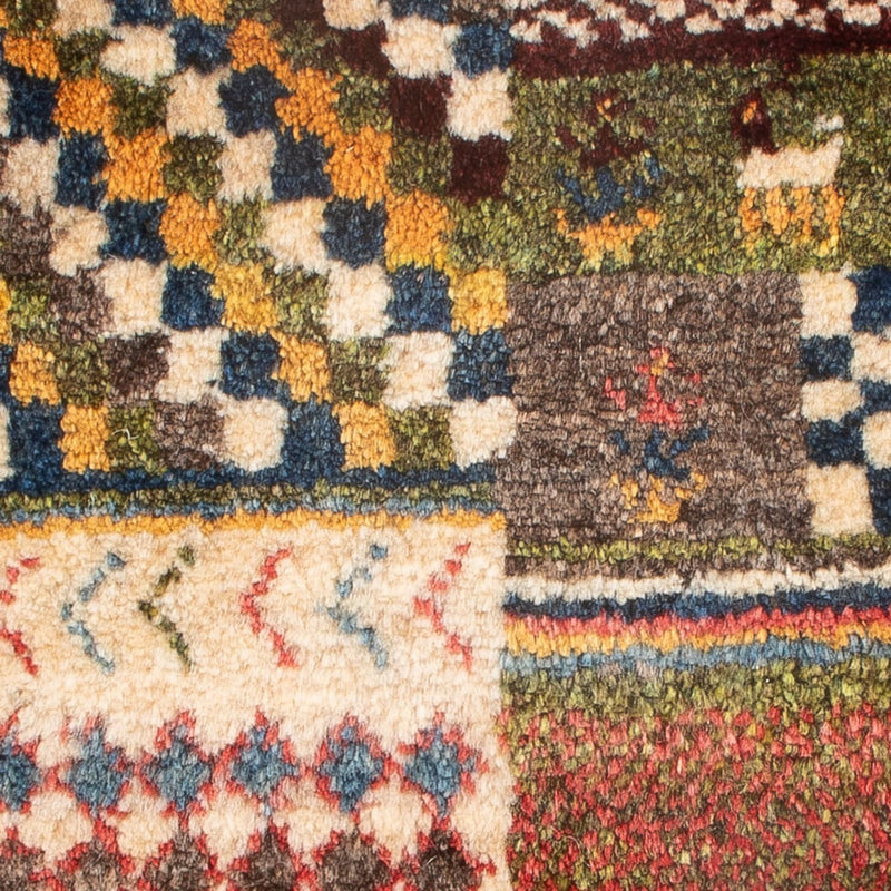 Gabbeh persa Tapete 60x40cm - Perserteppich Wollteppich