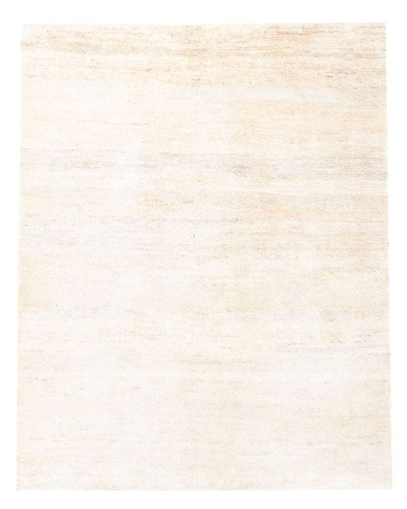 Tapete Gabbeh - Persa - 196 x 156 cm - branco natural