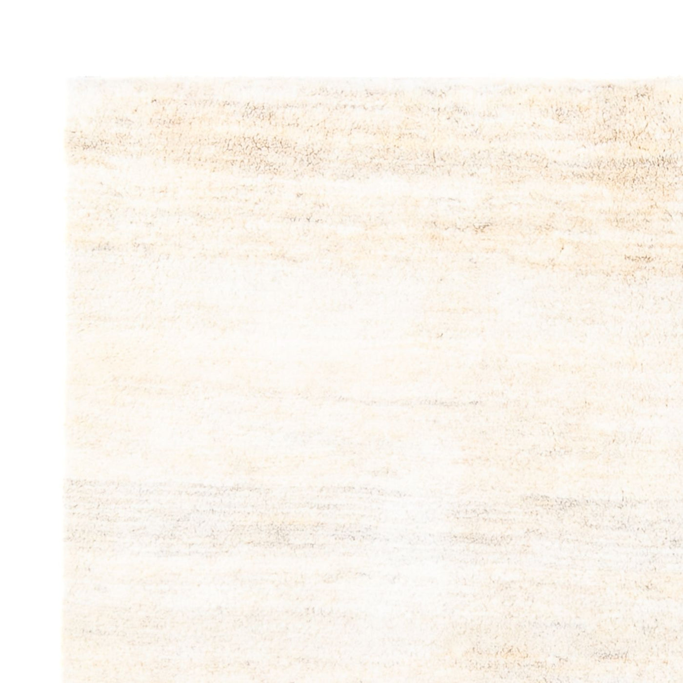 Tapete Gabbeh - Persa - 196 x 156 cm - branco natural