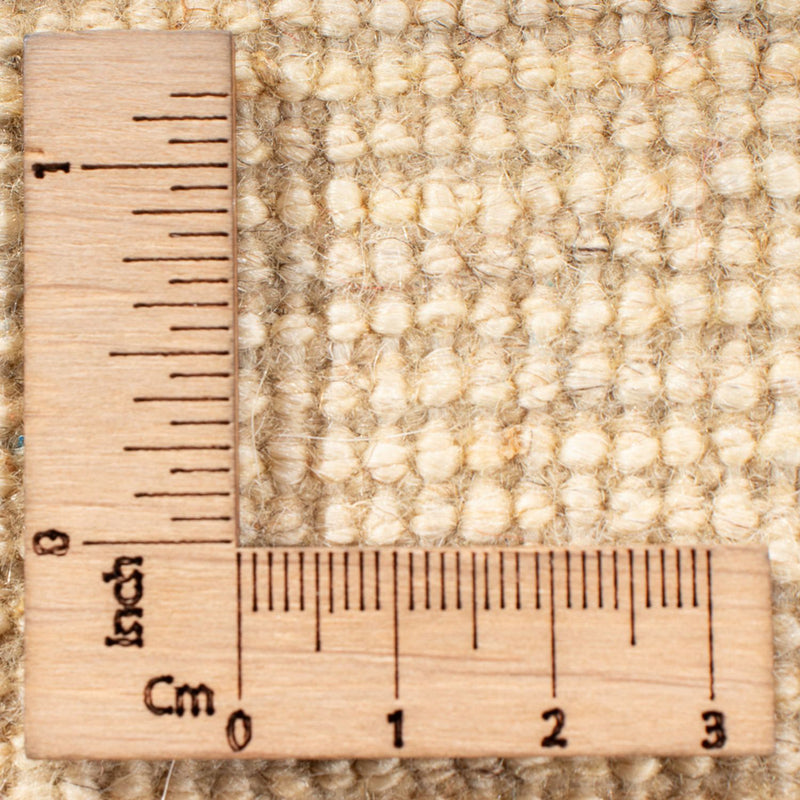 Tapete Gabbeh - Persa - 196 x 156 cm - branco natural
