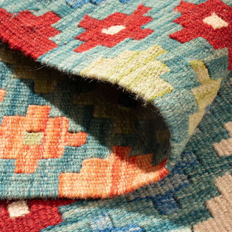 Kilim Maimana Tapete 88x90cm - Tapete de lã