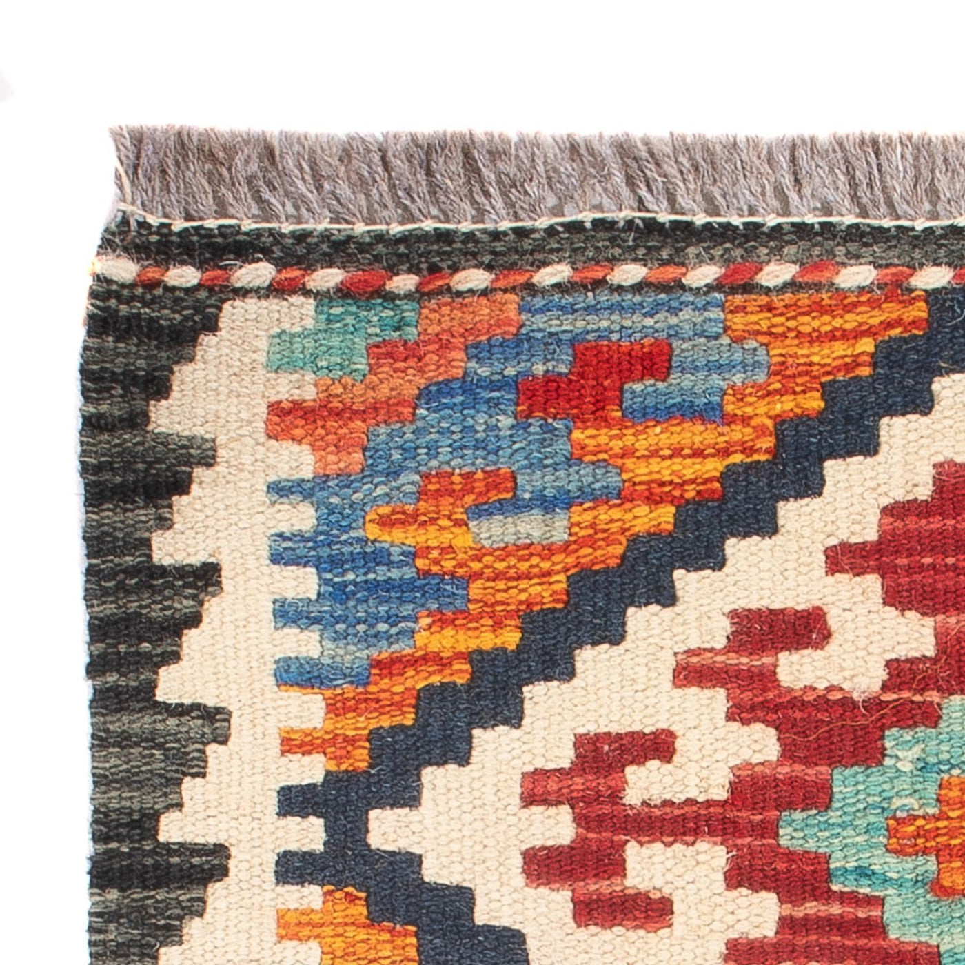 Kilim Maimana Tapete 60x40cm - Tapete de lã