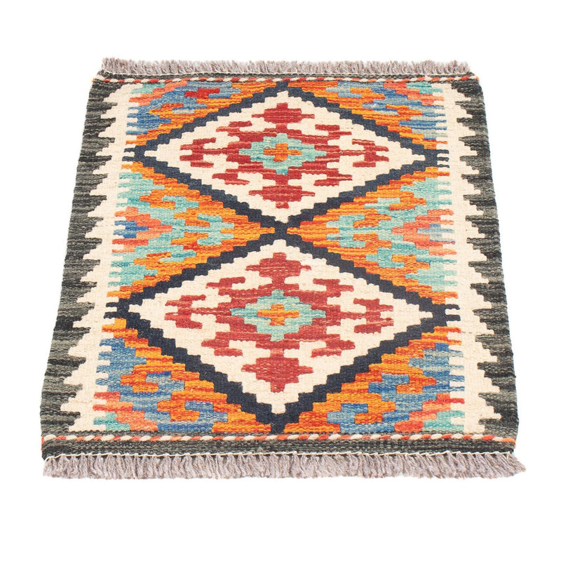 Kilim Maimana Tapete 60x40cm - Tapete de lã