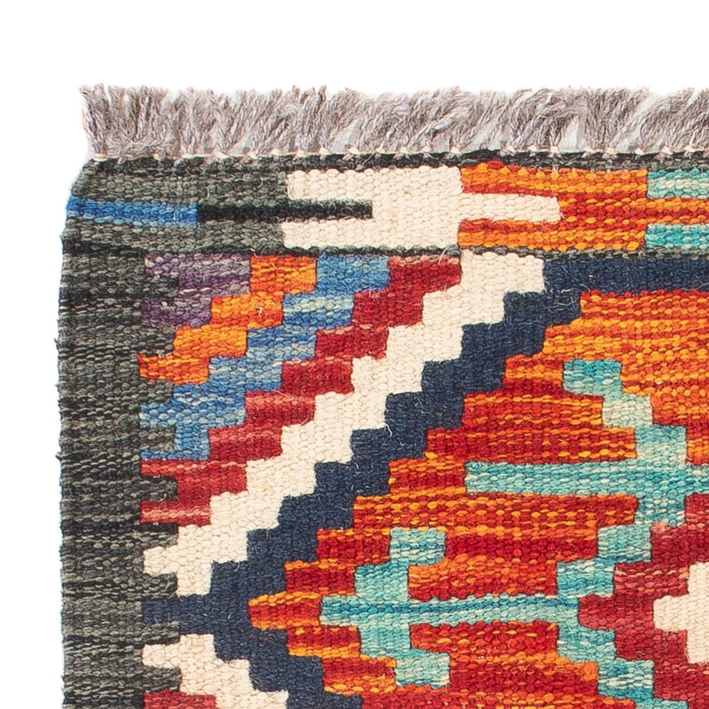 Kilim Maimana Tapete 60x40cm - Tapete de lã