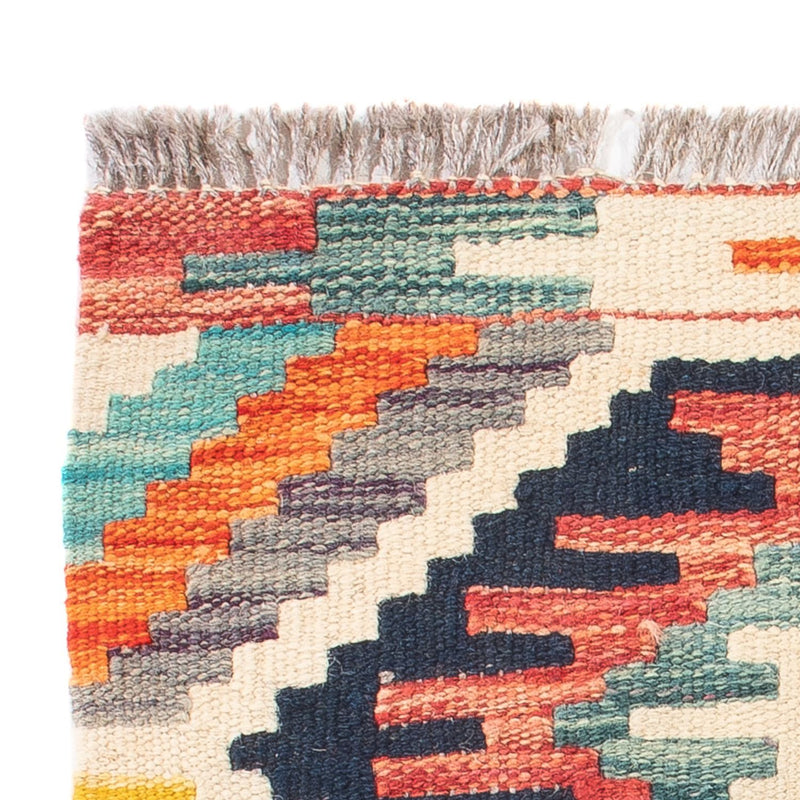 Kilim Maimana Tapete 60x40cm - Tapete de lã