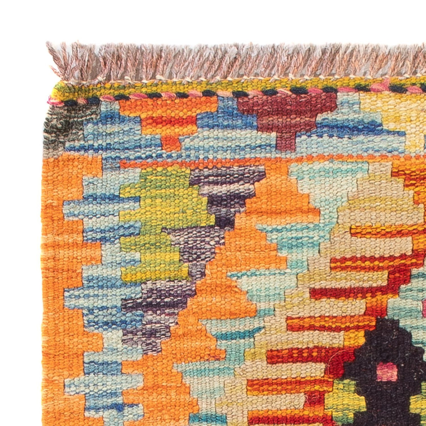 Kilim Maimana Tapete 60x40cm - Tapete de lã