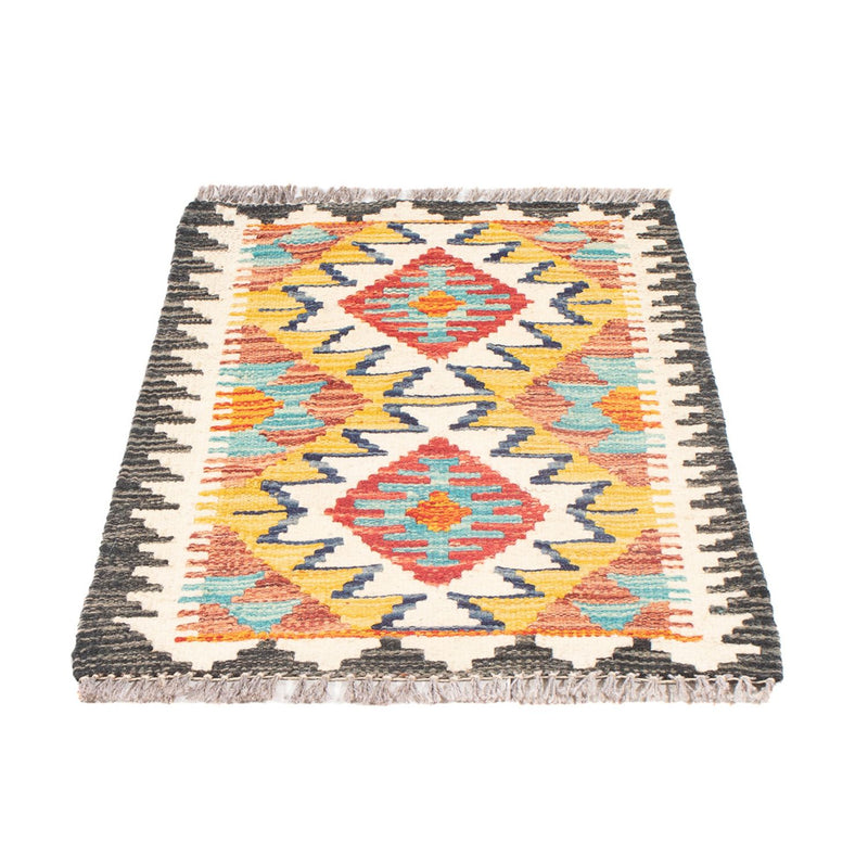 Kilim Maimana Tapete 60x40cm - Tapete de lã
