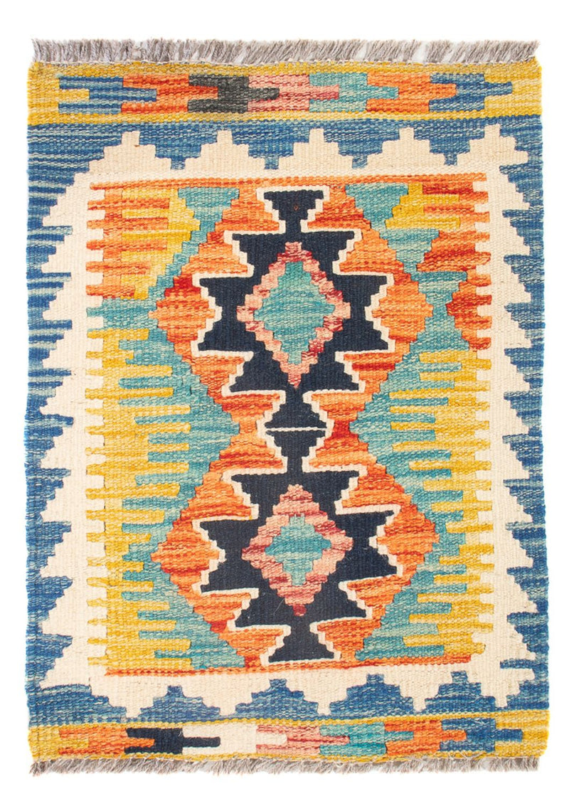 Kilim Maimana Tapete 60x40cm - Tapete de lã