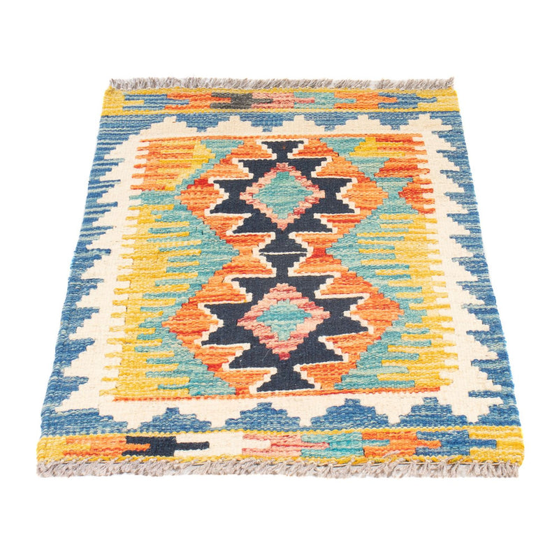Kilim Maimana Tapete 60x40cm - Tapete de lã