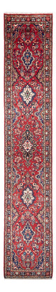Corredor Tapete Persa - Nomadic - 410 x 82 cm - vermelho