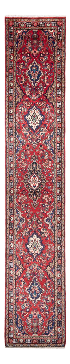 Corredor Tapete Persa - Nomadic - 410 x 82 cm - vermelho