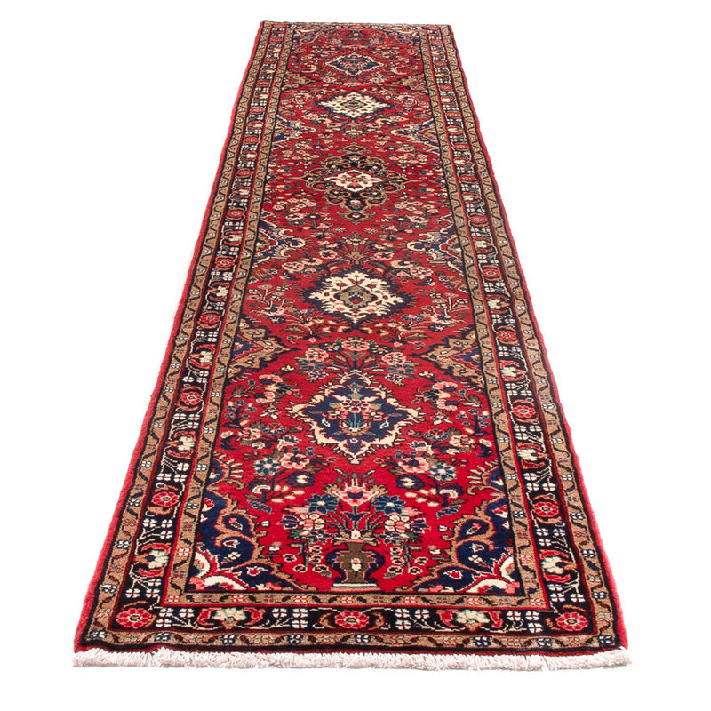 Corredor Tapete Persa - Nomadic - 410 x 82 cm - vermelho
