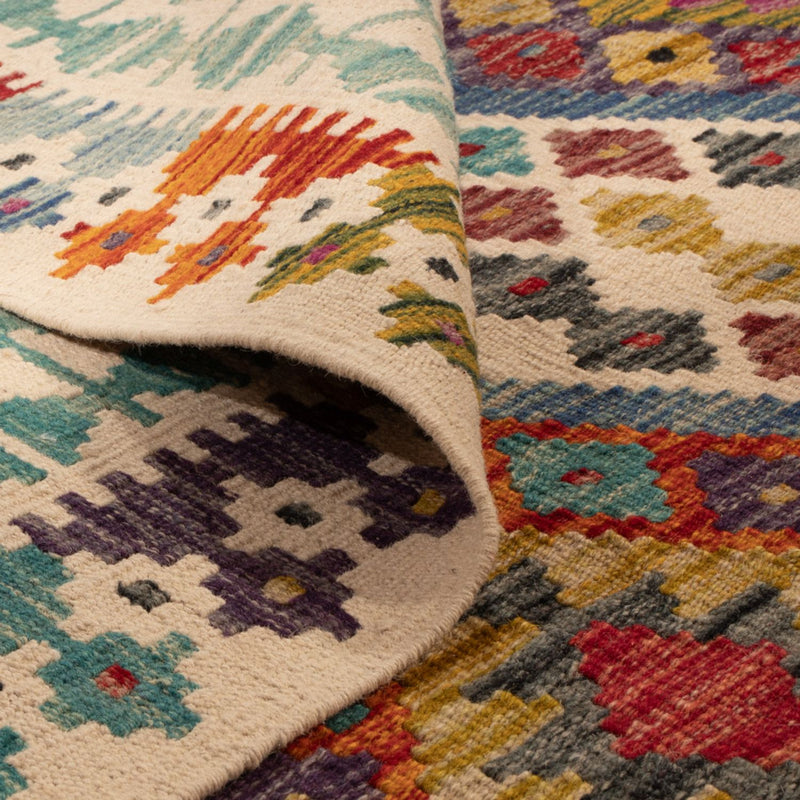 Kilim Maimana Tapete 207x203cm - Tapete de lã