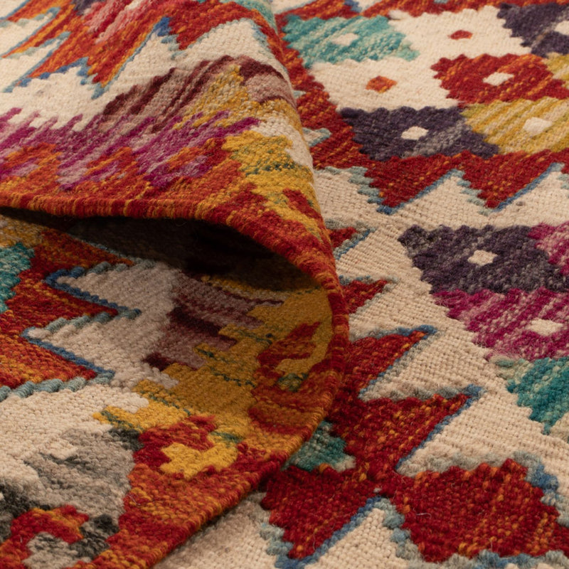 Kilim Maimana Tapete 152x152cm - Tapete de lã