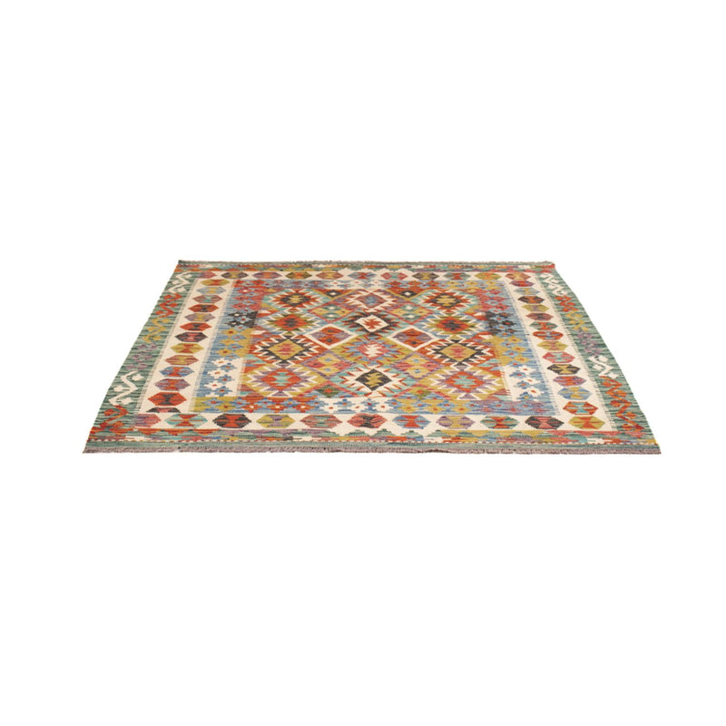 Kilim Maimana Tapete 154x154cm - Tapete de lã