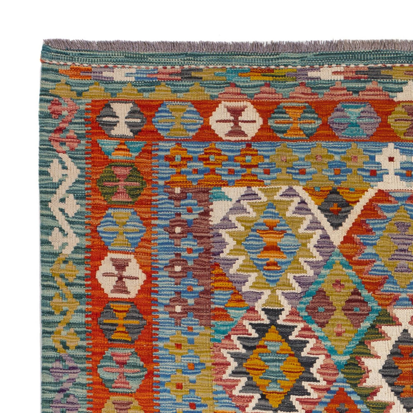 Kilim Maimana Tapete 154x152cm - Tapete de lã