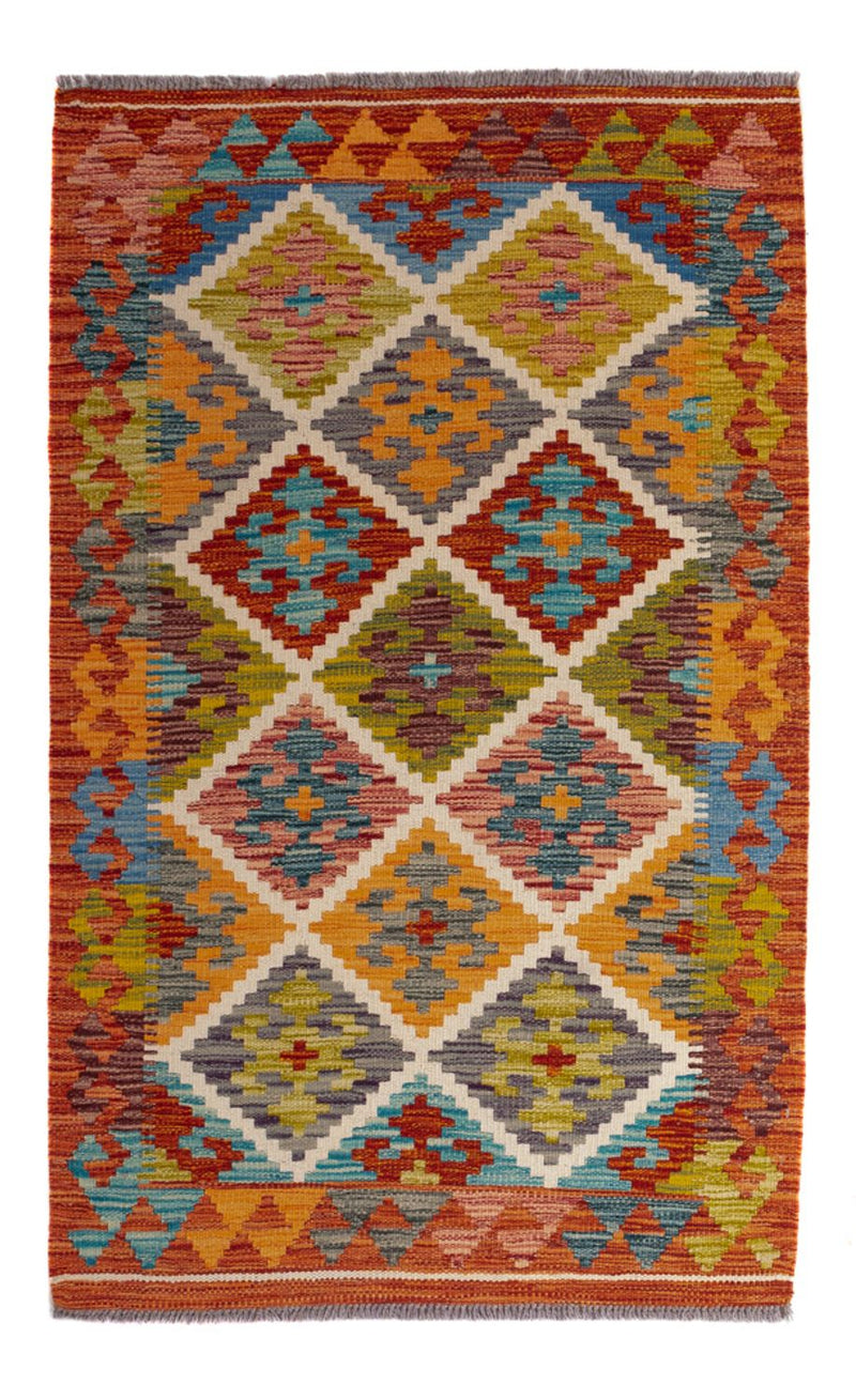 Kilim Maimana Tapete 127x82cm - Tapete de lã
