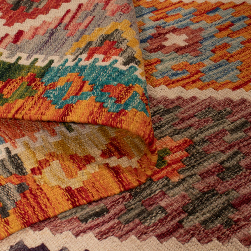 Kilim Maimana Tapete 125x86cm - Tapete de lã