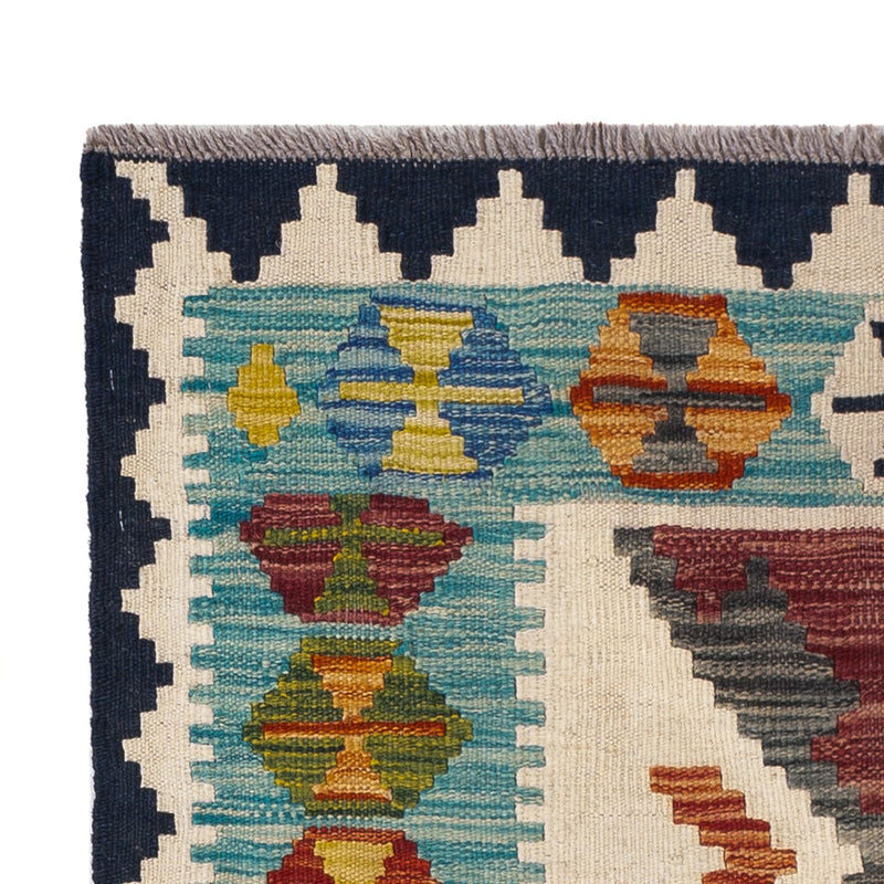 Kilim Maimana Tapete 130x86cm - Tapete de lã