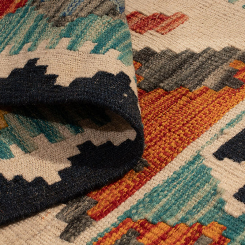 Kilim Maimana Tapete 130x86cm - Tapete de lã