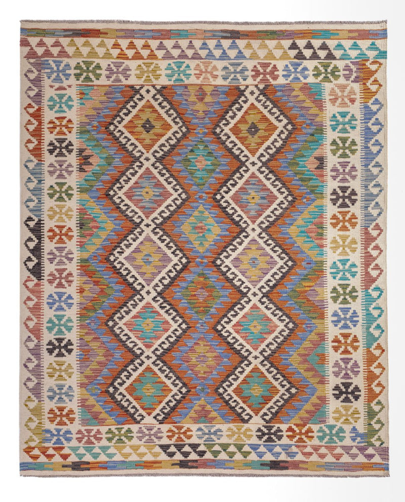 Kilim Maimana Tapete 197x156cm - Tapete de lã