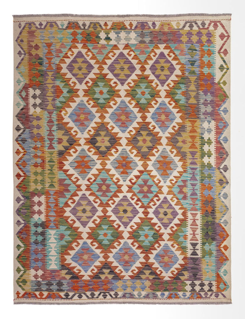 Kilim Maimana Tapete 201x153cm - Tapete de lã