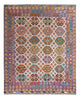 Tapete Kelim - Splash - 255 x 205 cm - multicolorido