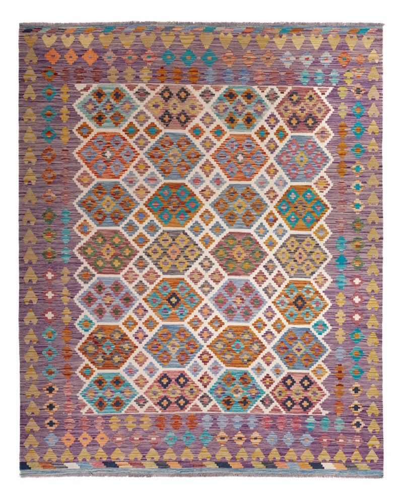 Tapete Kelim - Splash - 255 x 205 cm - multicolorido
