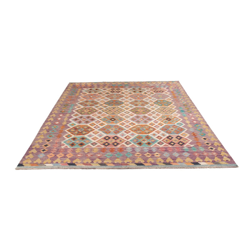 Tapete Kelim - Splash - 255 x 205 cm - multicolorido