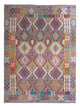 Tapete Kelim - Splash - 250 x 191 cm - multicolorido