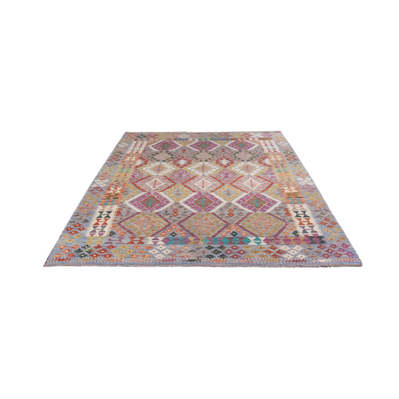 Tapete Kelim - Splash - 250 x 191 cm - multicolorido