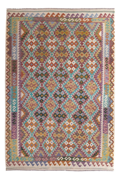 Kilim Maimana Tapete 195x285cm - Tapete de lã